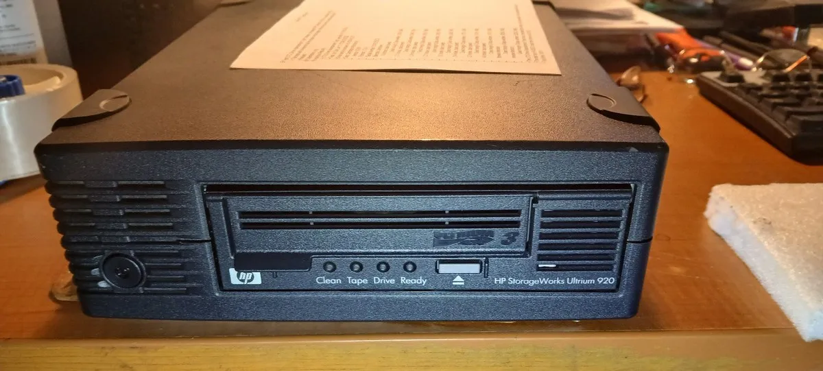 Массив HP StorageWorks Ultrium 920 SCSI Tape Drive, Ext