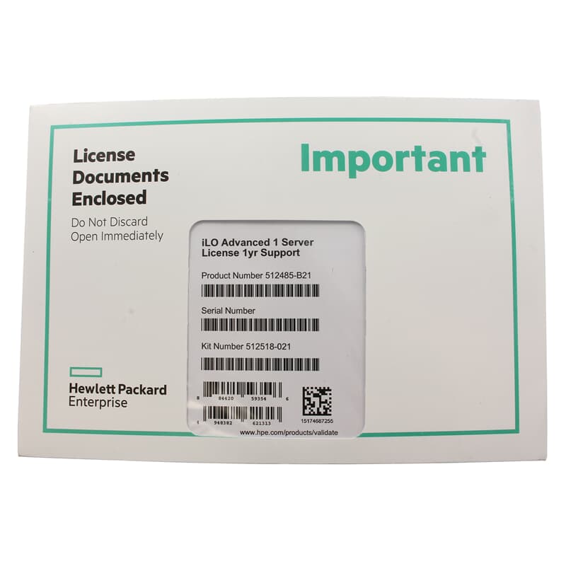 Лицензия HP iLO Advanced 1-Svr incl 1yr TS&U SW