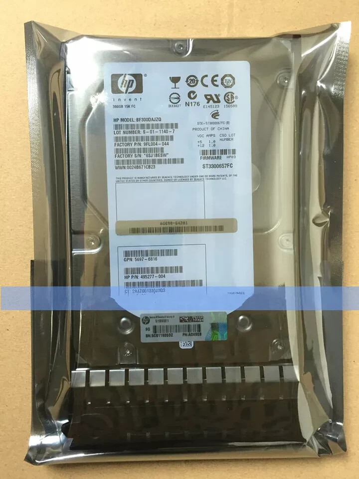 Жесткий диск HP 300GB 15K rpm DP FC-AL drive for M6412A Enclosure