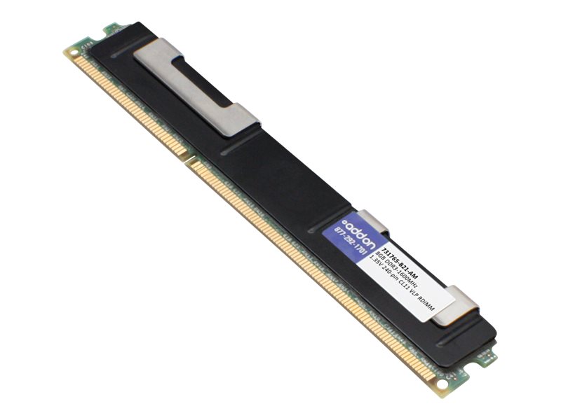 Память 8GB (1x8GB) 1Rx4 PC3L-12800R-11 Low Voltage Registered DIMM for only E5-2600v2