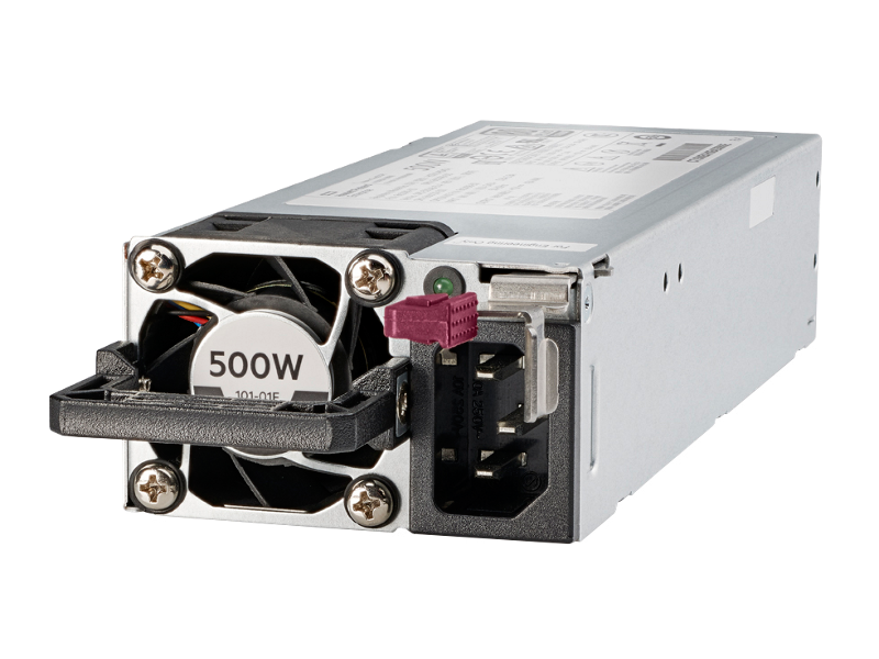 Блок питания HPE Hot Plug Redundant Power Supply Flex Slot Platinum LowHalogen 500W for DL360/380G10