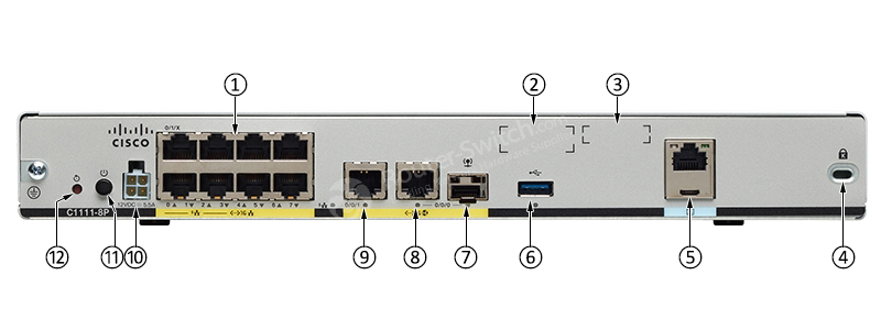 Маршрутизатор Cisco ISR 1100 8 Ports Dual GE WAN Ethernet Router