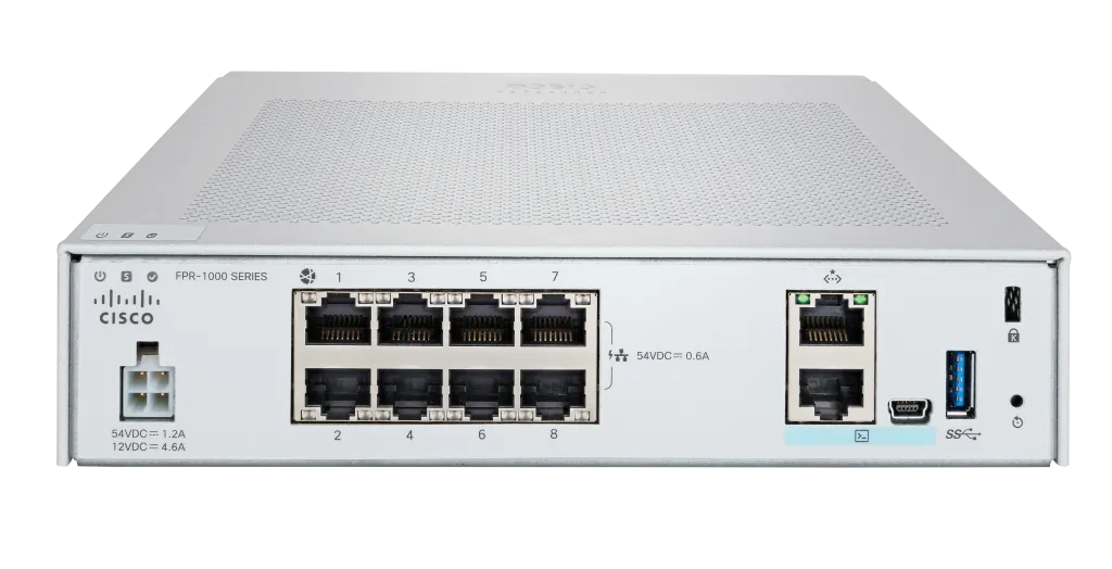 Устройство сетевой безопасности / FPR1010-NGFW-K9 / Cisco Firepower 1010 NGFW Appliance, Desktop
