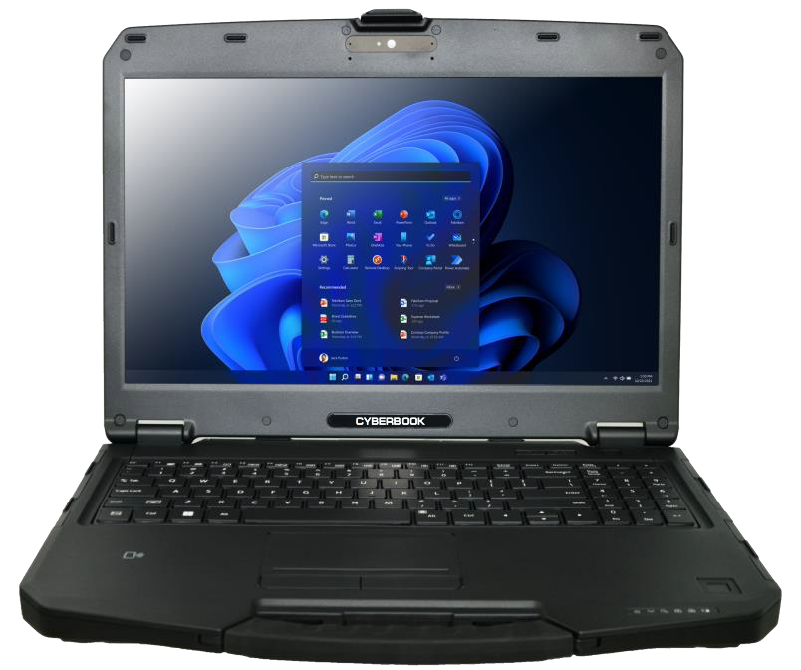 Защищенный ноутбук CyberBook S1255 15.6" i5-1235U, 8ГБ, 256ГБ