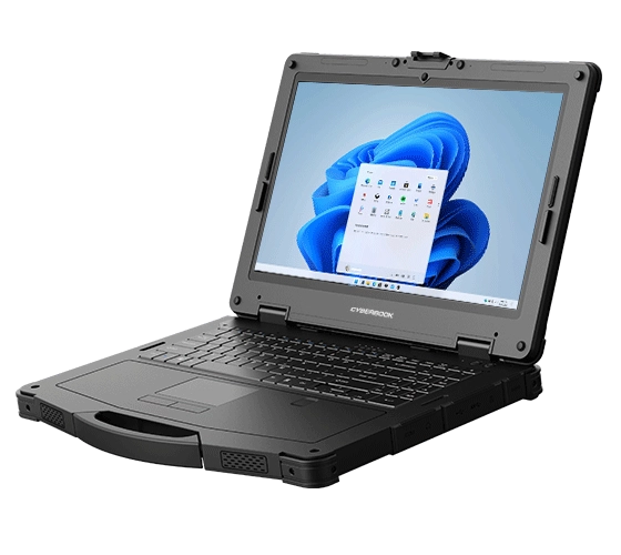 Защищенный ноутбук CyberBook RX15T 15.6“ HB, i7-1165G7, 16, 256, WiFi+BT, GPS