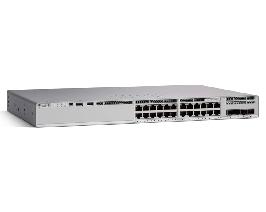 Коммутатор C9200L-24P-4G-E Cisco Catalyst 9200L 24-port PoE+, 4 x 1G, Network Essentials