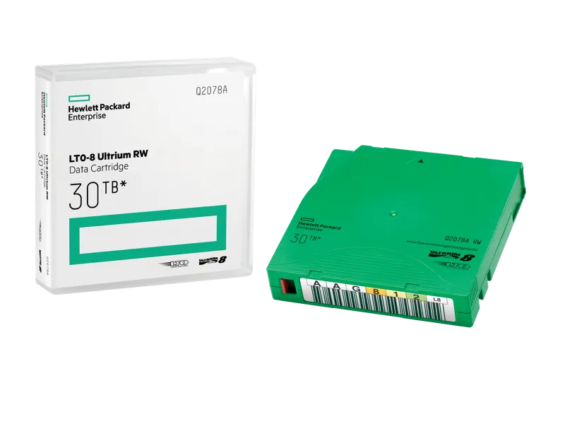Комплект из 20 картриджей данных HPE LTO-8 Ultrium, 30 Тб, RW