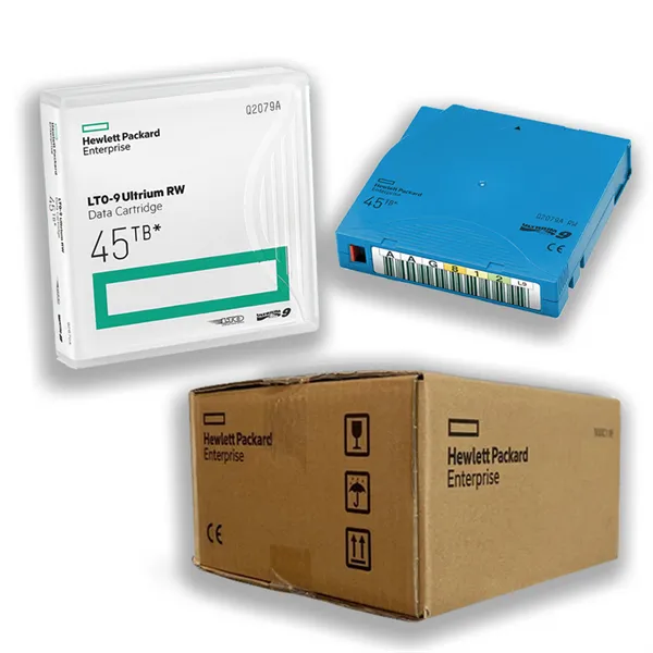 Картридж HPE LTO-9 Ultrium 45 TB RW Data Cartridge 20 pack
