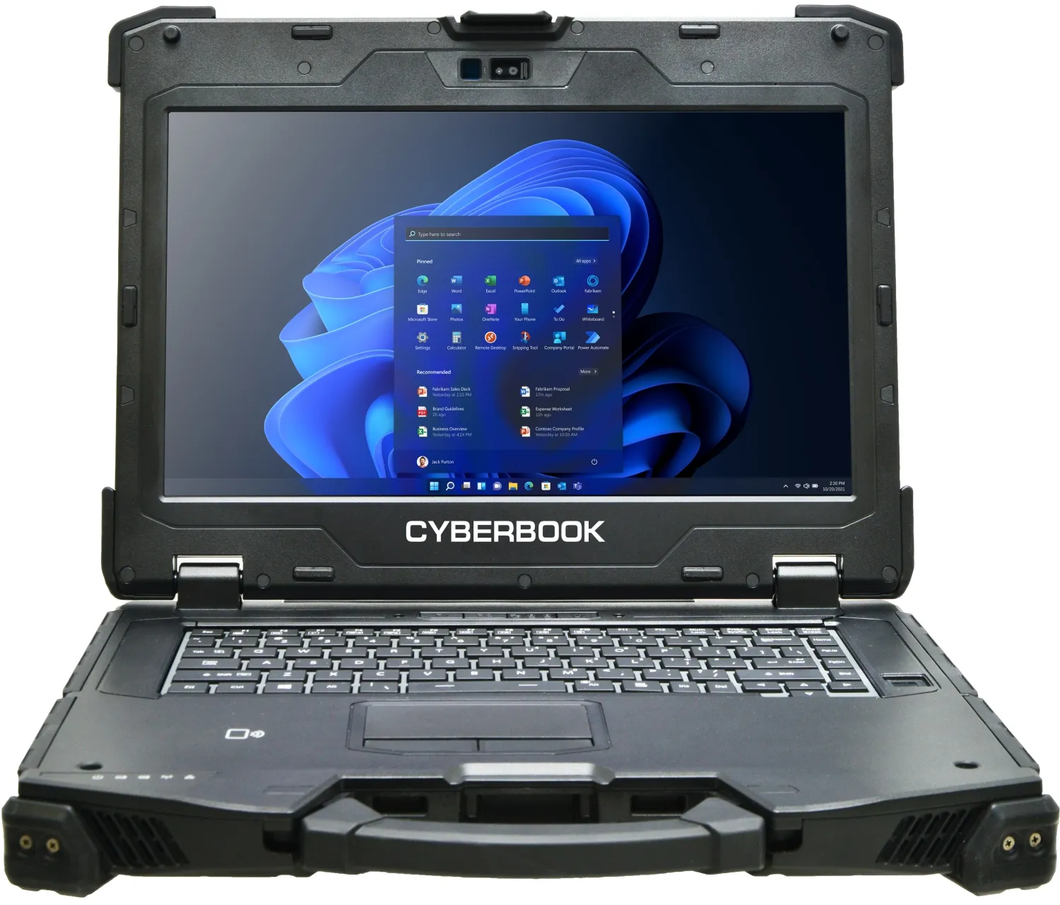 Ноутбук Cyberbook RU174 14" SLR TS, Ultra 7 155U, 16ГБ, 1ТБ, WiFi+BT, 2MP Cam; Media Bay Батарея