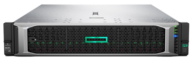 Proliant DL380 Gen10 Silver 4214R Rack(2U)/Xeon12C 2.4GHz(16.5MB)/1x32GbR2D_2933/P408i-aFBWC(2Gb/RAID 0/1/10/5/50/6/60)/noHDD(8/ 24+6up)SFF/noDVD/iLOstd/4HPFans/4x1GbEthFLR/EasyRK/1x800wPlat(2up)